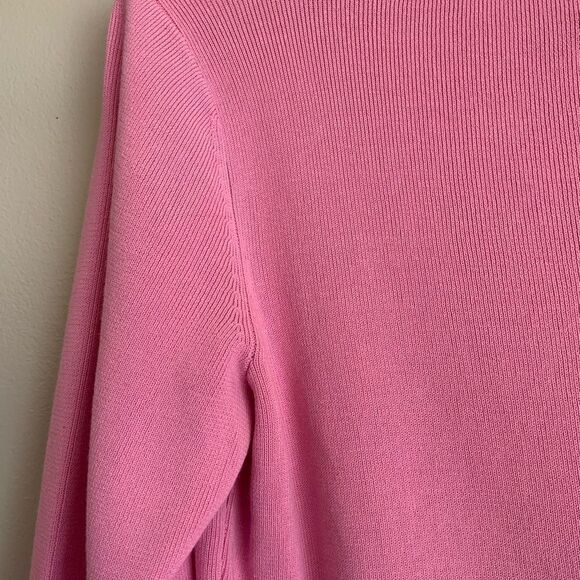 Vintage Sigrid Olsen Pink Bow Sweater - Picture 9 of 16